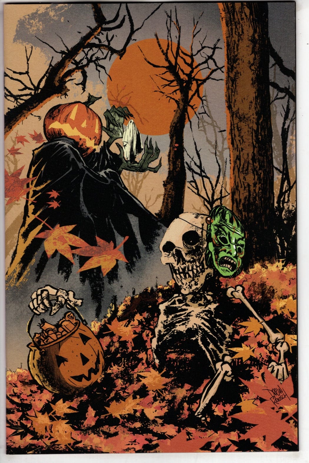 Boom Entertainment NEW THIS WEEK Hello Halloween #1 D Glow in the Dark Variant (Full Art  Rausch)
