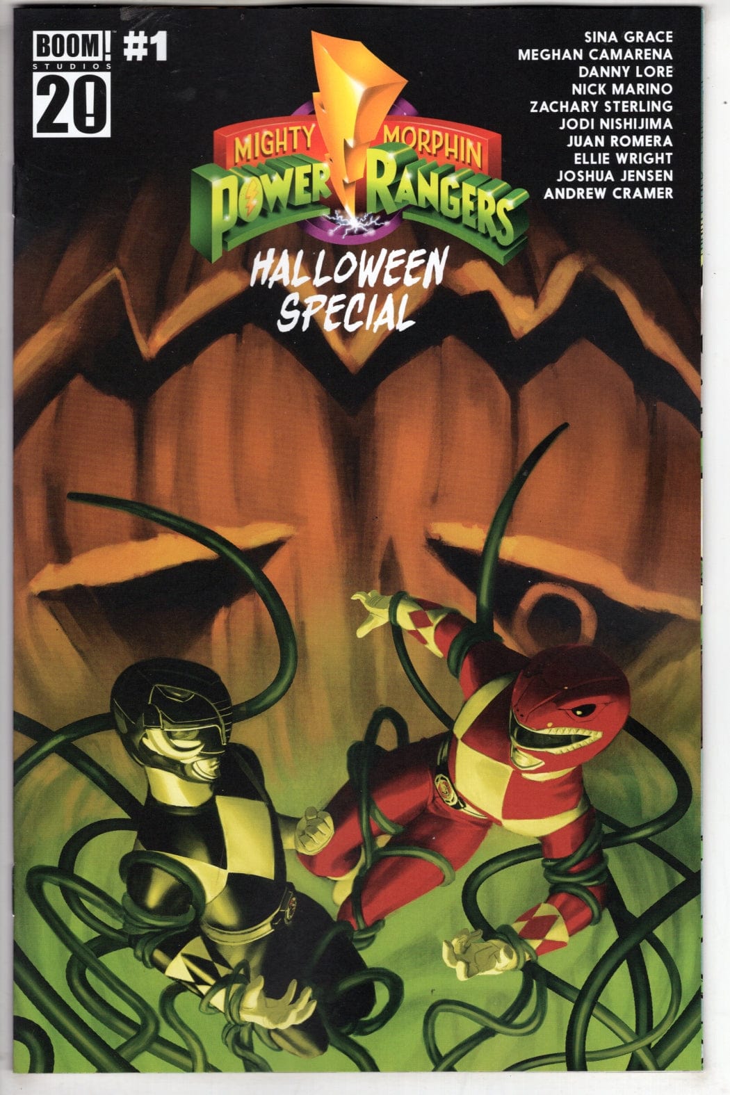 Boom Entertainment NEW THIS WEEK Mighty Morphin Power Rangers Halloween Special #1 A Main (Dressed  Mercado)