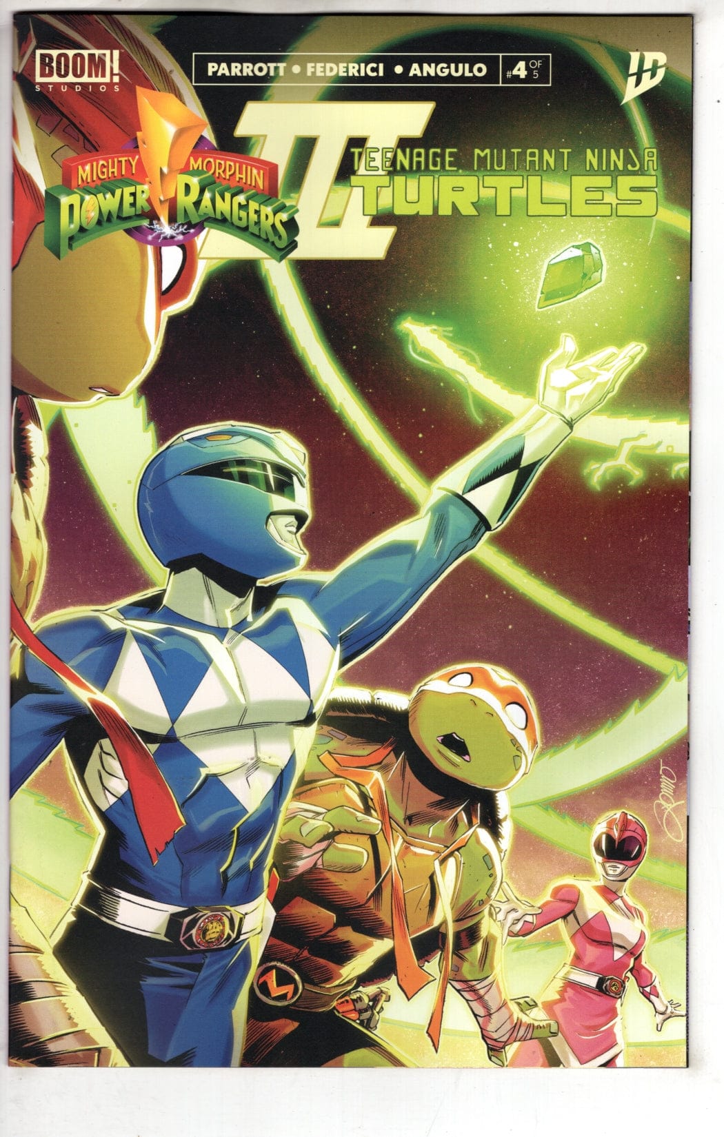 Boom Entertainment NEW THIS WEEK Mighty Morphin Power Rangers/Teenage Mutant Ninja Turtles III #4 CVR A (VF/NM)