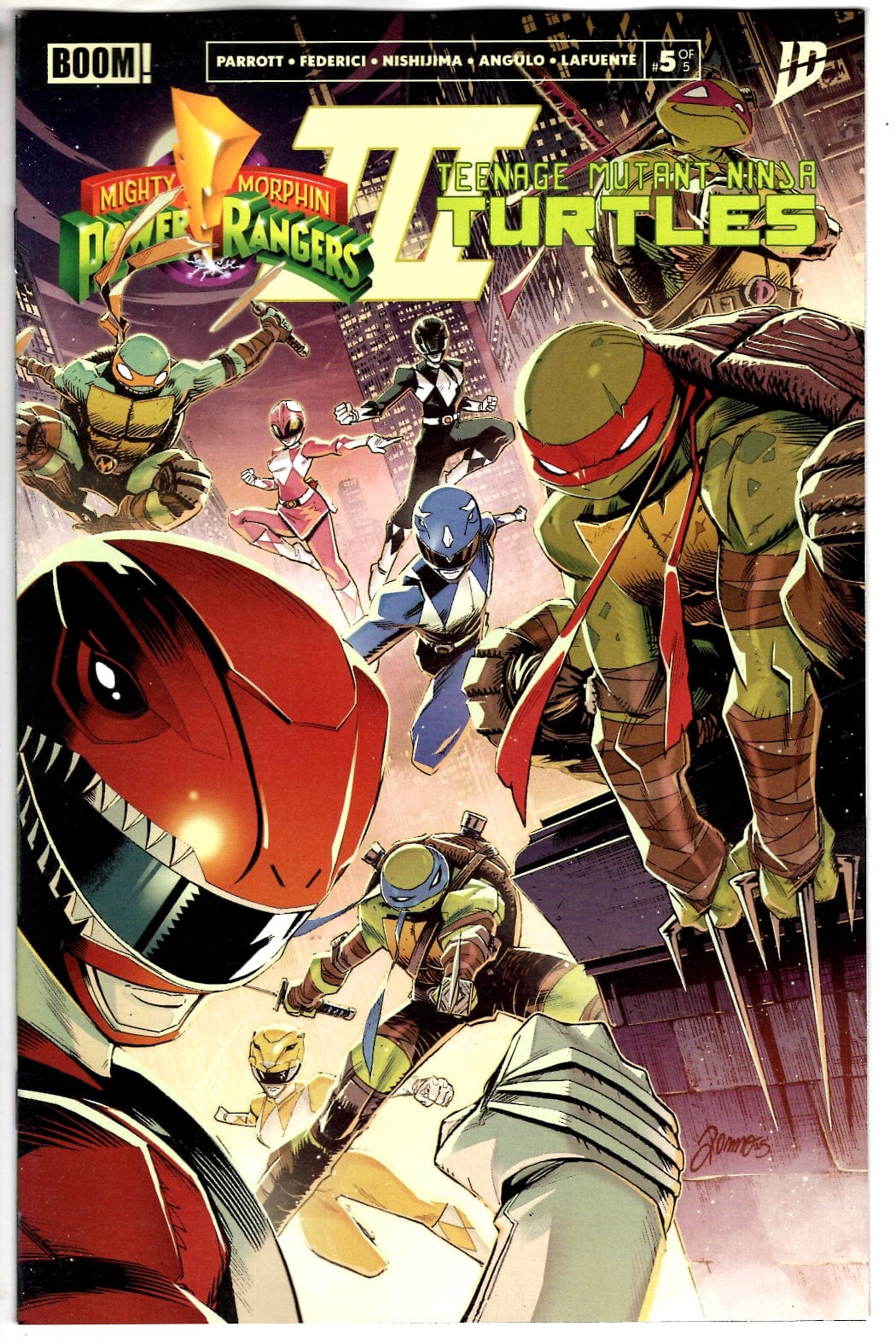 Boom Entertainment NEW THIS WEEK Mighty Morphin Power Rangers/Teenage Mutant Ninja Turtles III #5 CVR A (VF/NM)