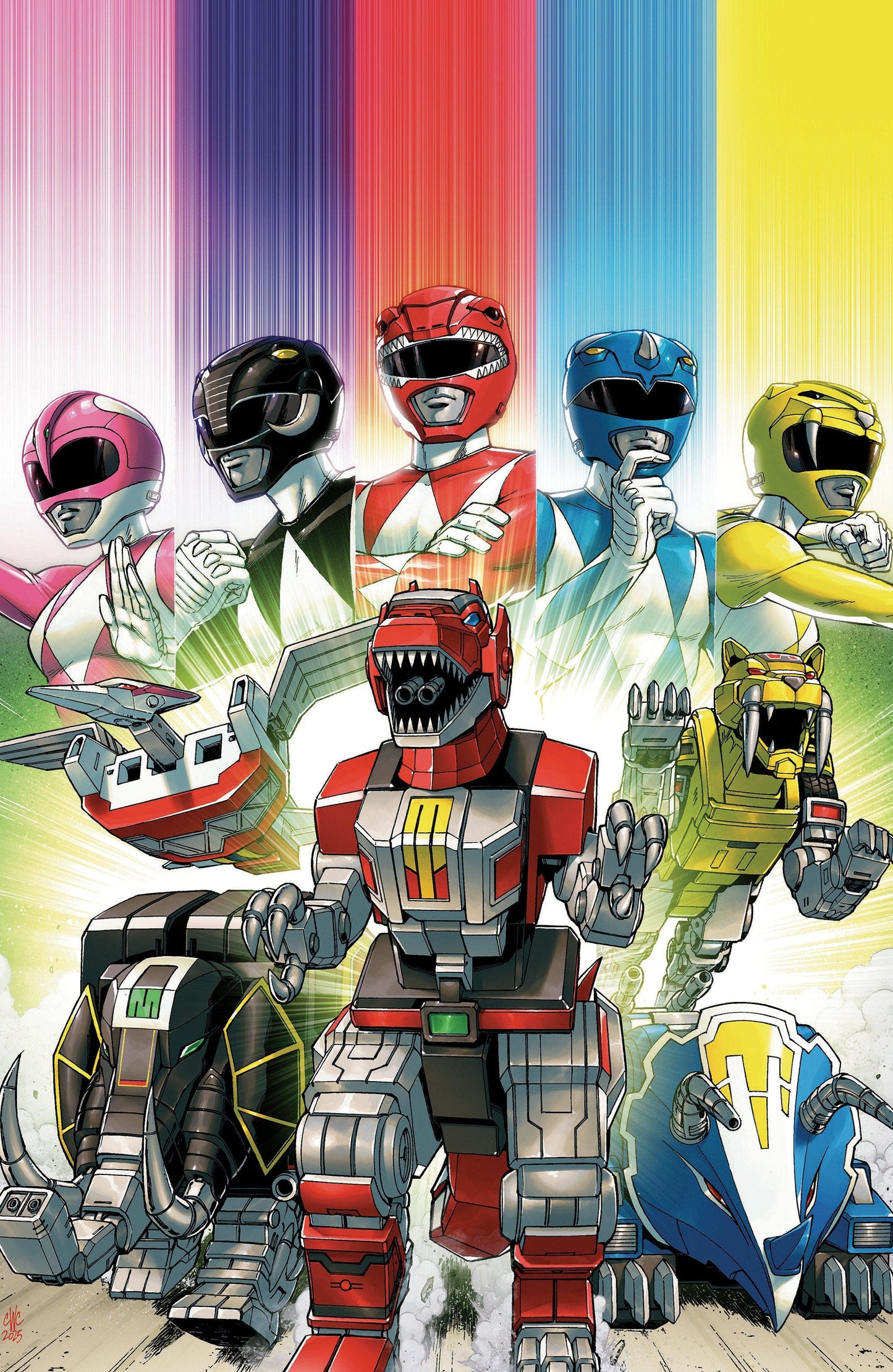 Boom Entertainment NEW THIS WEEK Mighty Morphin Power Rangers: Zord Quest #1 F Unlimited Variant (Full Art  Coller) (VF/NM)