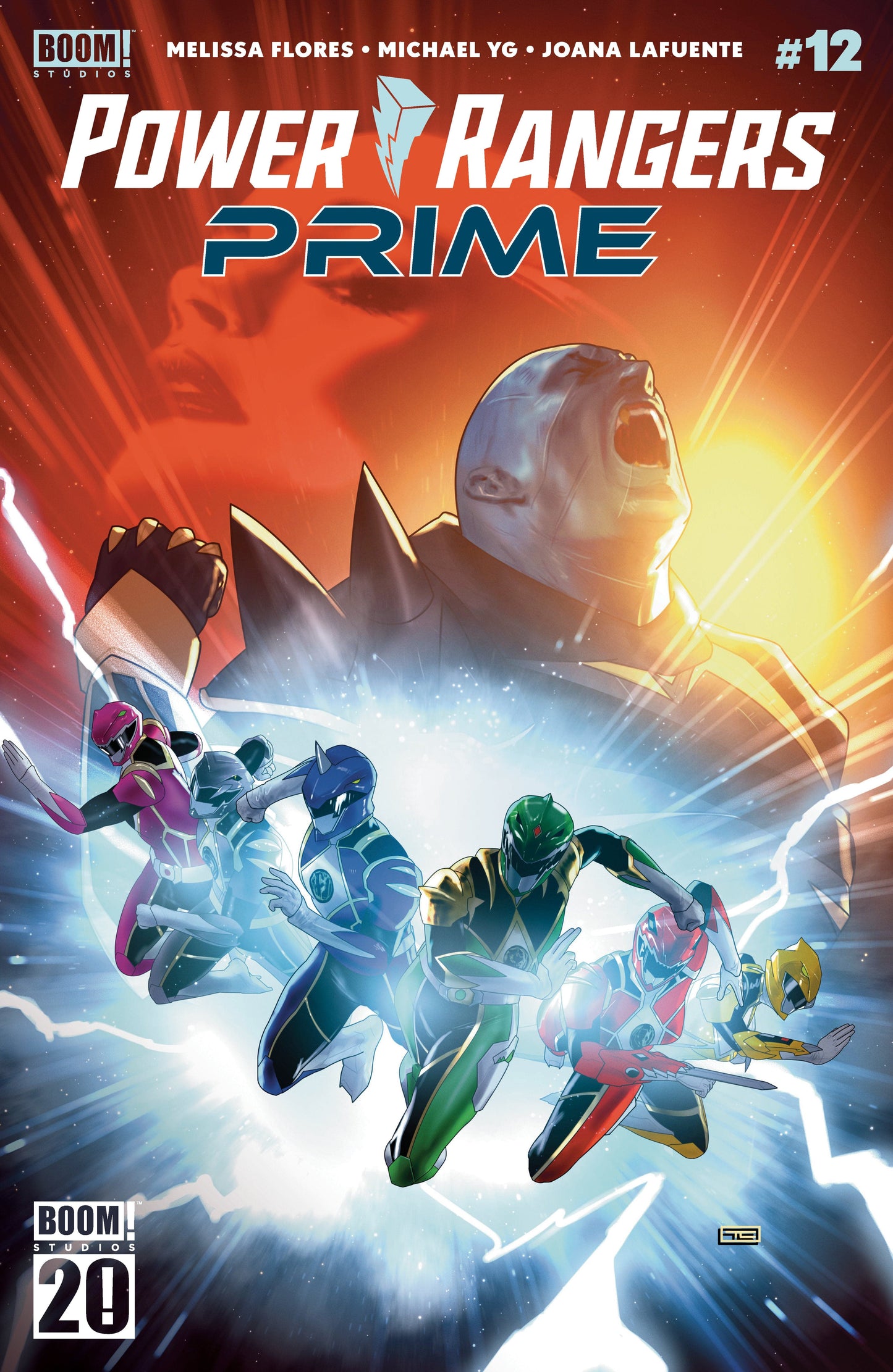 Boom Entertainment NEW THIS WEEK Power Rangers Prime #12 A Main (Dressed  Clarke) [VF/NM]