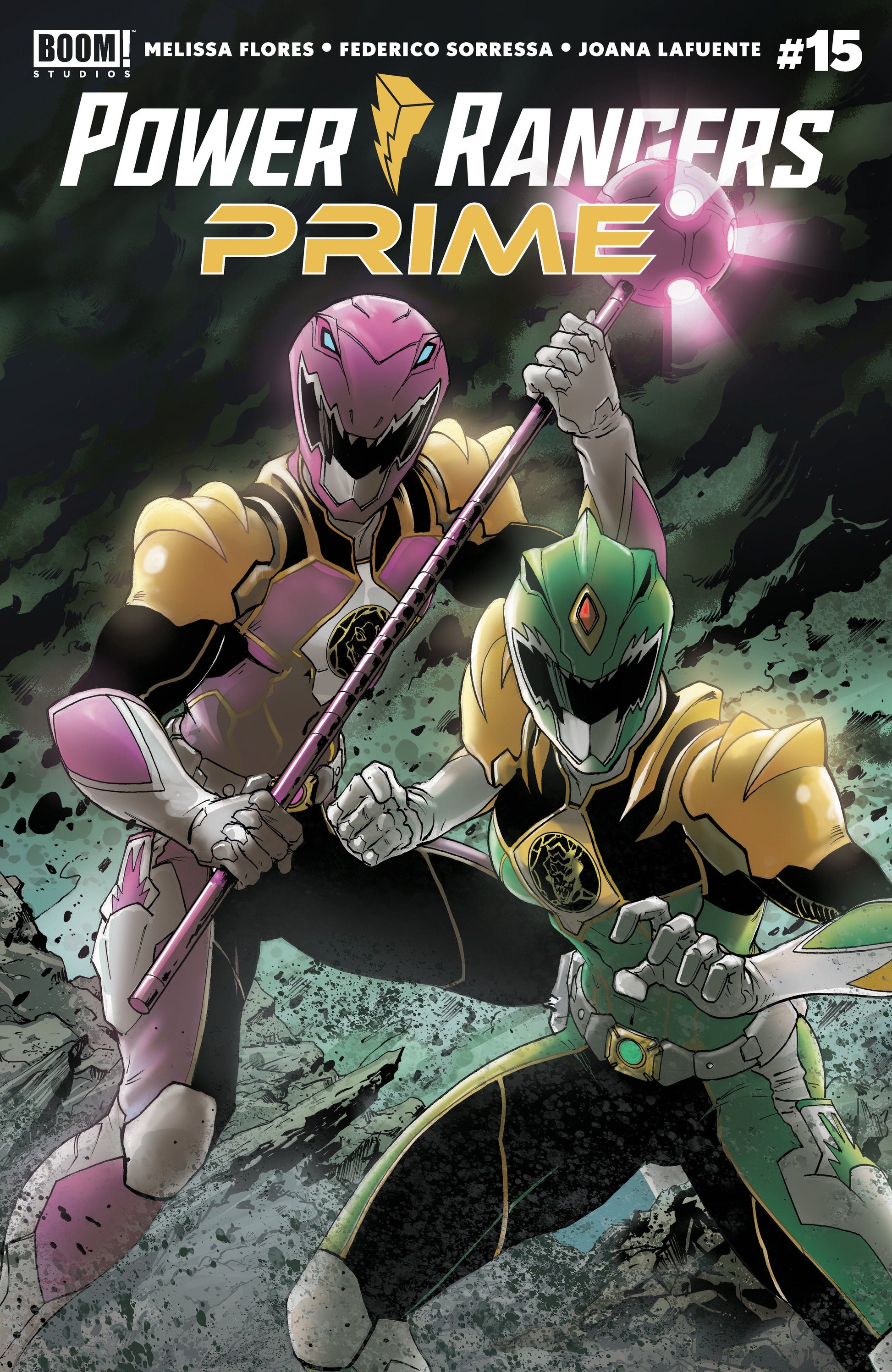 Boom Entertainment NEW THIS WEEK Power Rangers Prime #15 A Main (Dressed, Griffith) (VF/NM)