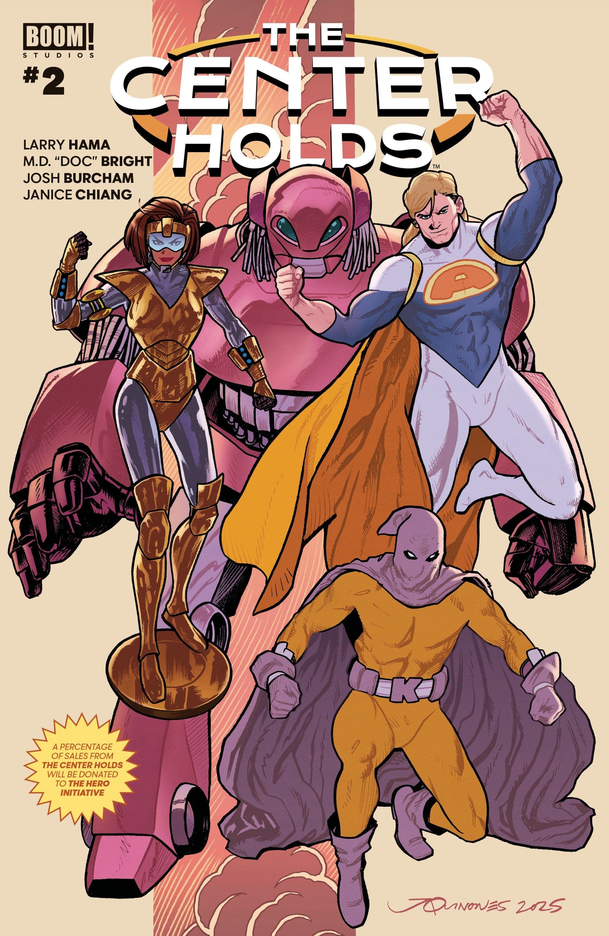 Boom Entertainment NEW THIS WEEK The Center Holds #2 CVR A  (VF/NM)