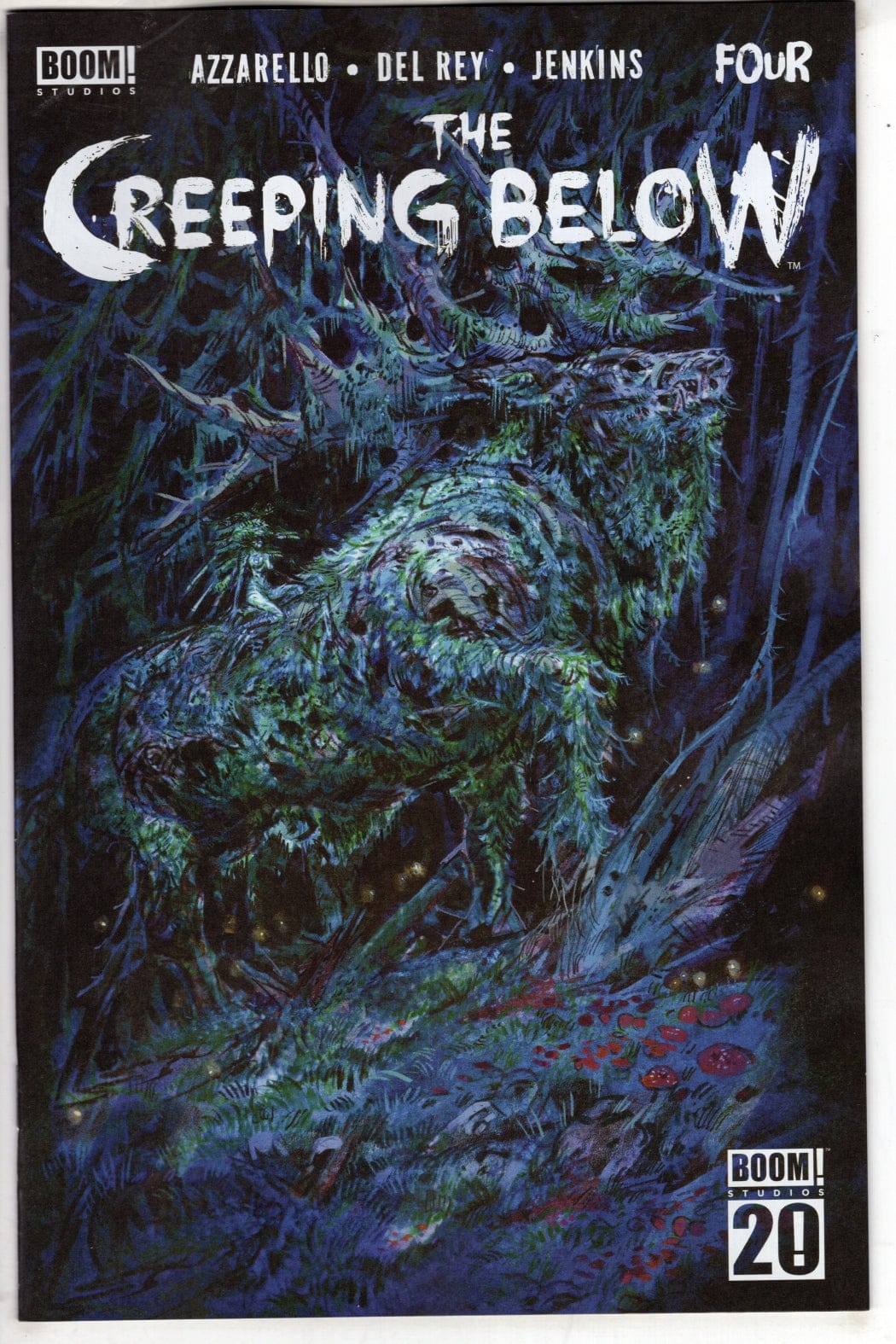 Boom Entertainment NEW THIS WEEK The Creeping Below #4 A Main (Dressed  Del Rey)