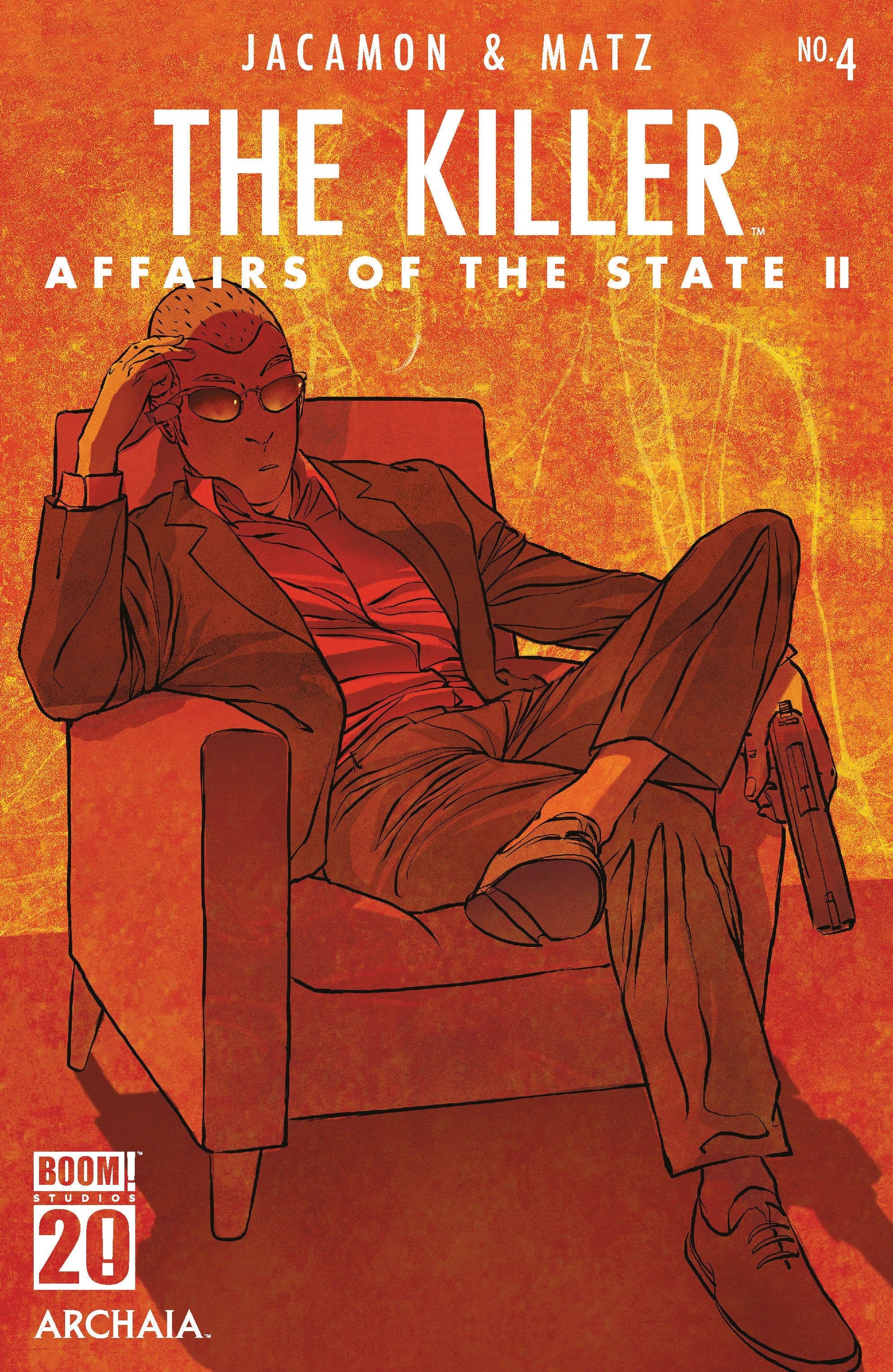 Boom Entertainment NEW THIS WEEK The Killer: Affairs of the State II #4 A Main (Dressed  Jacamon)