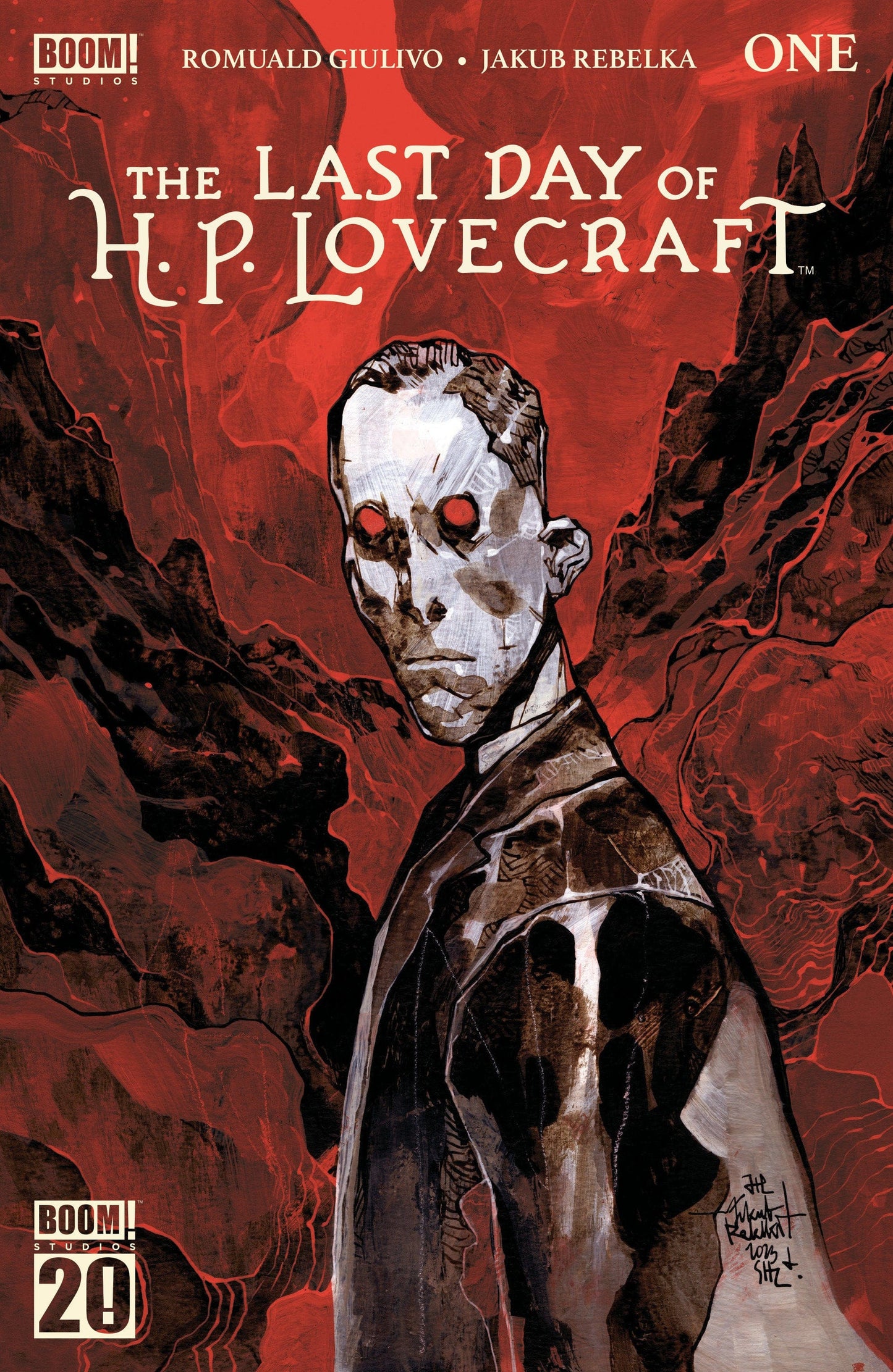 Boom Entertainment NEW THIS WEEK The Last Day of H.P. Lovecraft #1 A Main (Dressed  Rebelka)