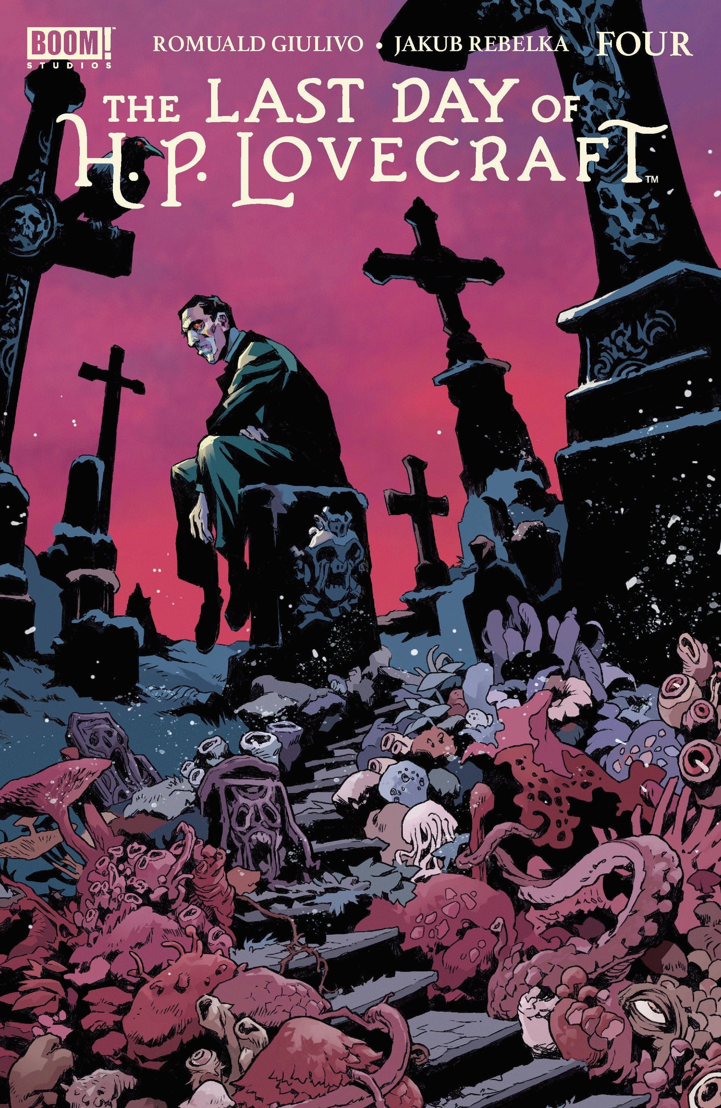 Boom Entertainment NEW THIS WEEK The Last Day of H.P. Lovecraft #4 B Variant (Dressed, de Stena) (VF/NM)