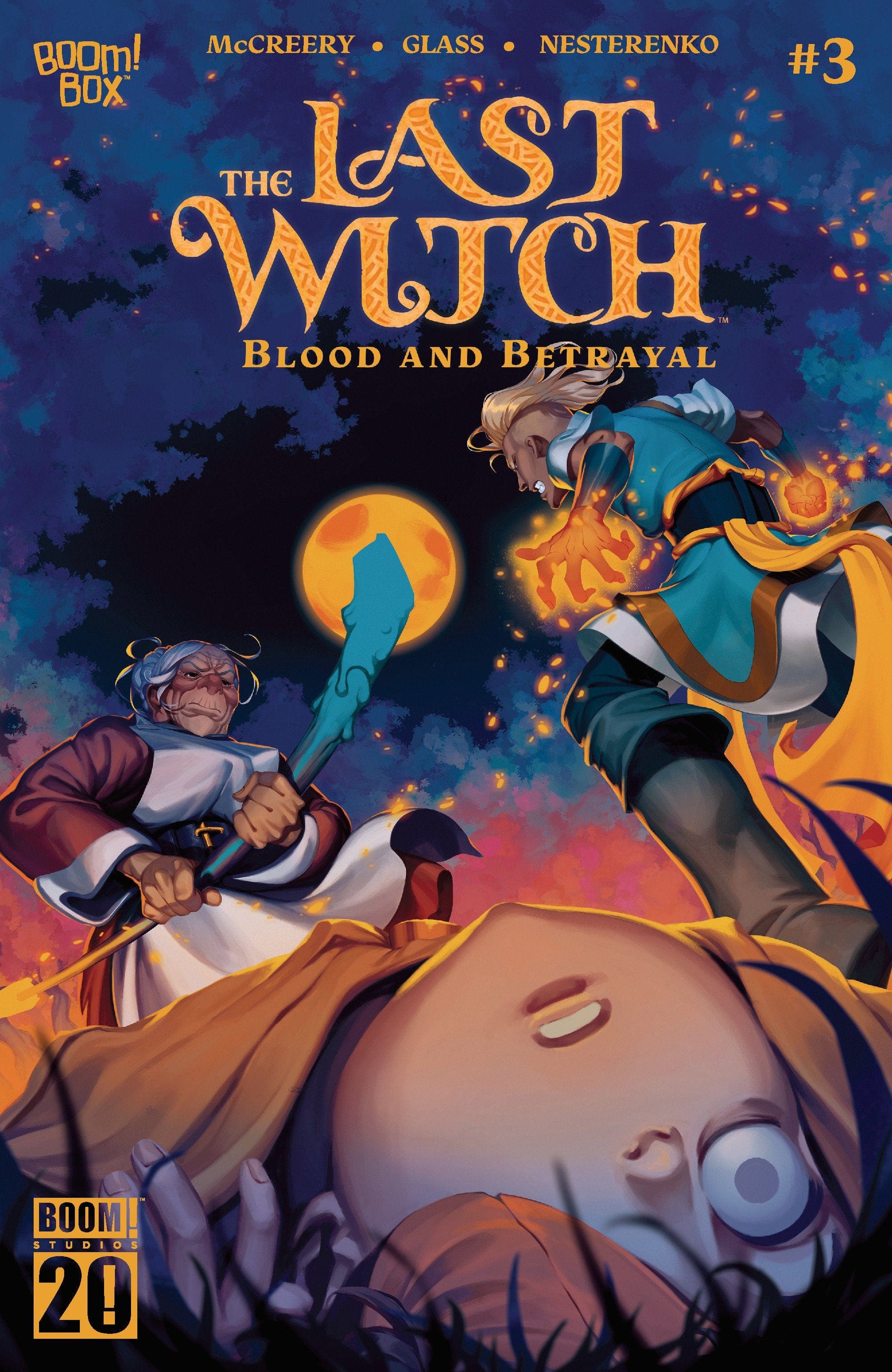 Boom Entertainment NEW THIS WEEK The Last Witch: Blood & Betrayal #3 A Main (Dressed  Glass)