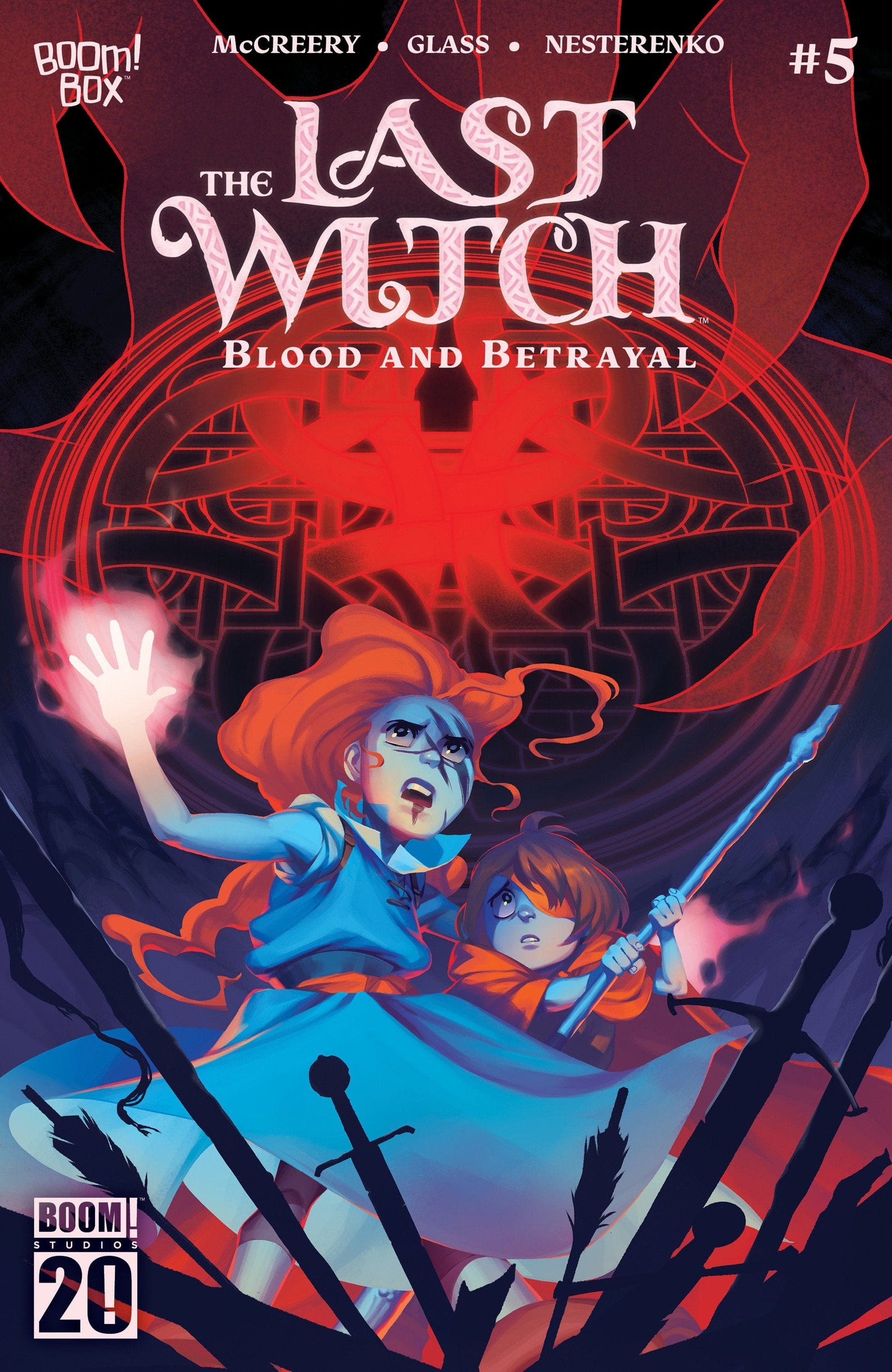 Boom Entertainment NEW THIS WEEK The Last Witch: Blood & Betrayal #5 A Main (Dressed  Glass) [VF/NM]