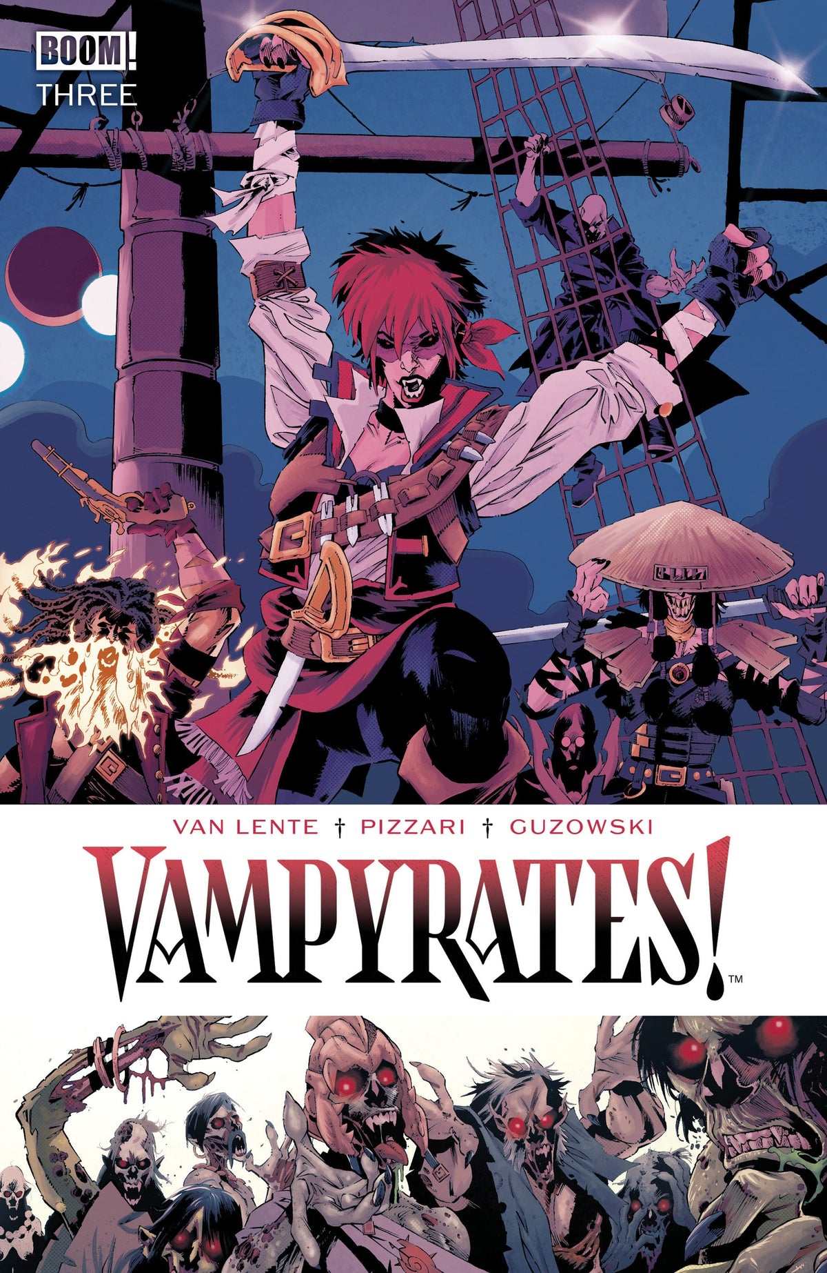 Boom Entertainment NEW THIS WEEK Vampyrates! #3 A Main (Dressed, Pizzari) (VF/NM)