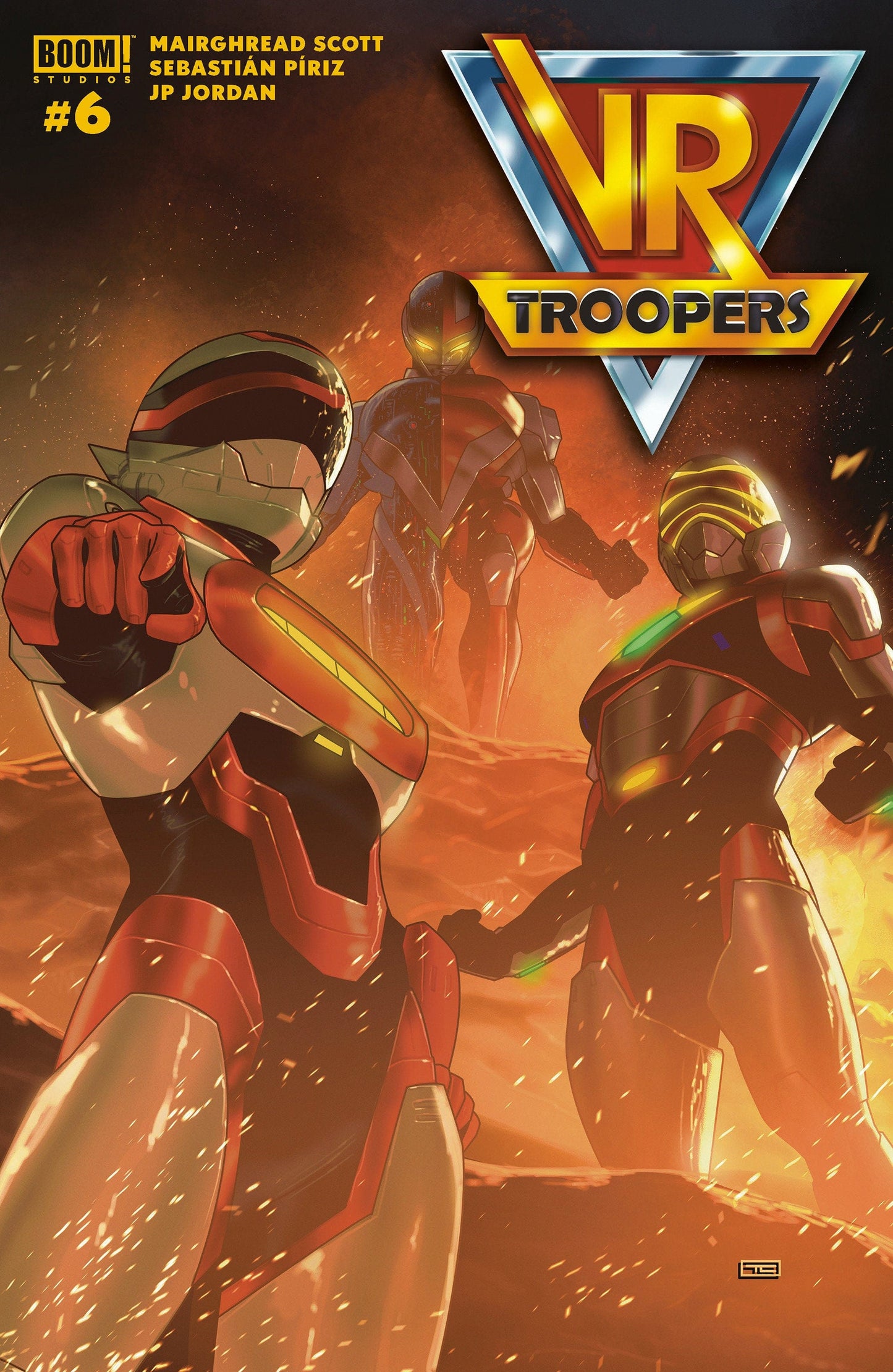 Boom Entertainment NEW THIS WEEK VR Troopers #6 A Main (Dressed  Clarke) (VF/NM)