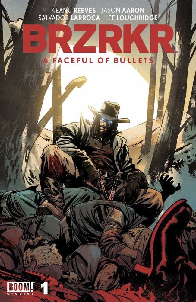 BOOM! STUDIOS COMIC BOOK BRZRKR A Faceful Of Bullets #1 Cover A Manna (Mature)