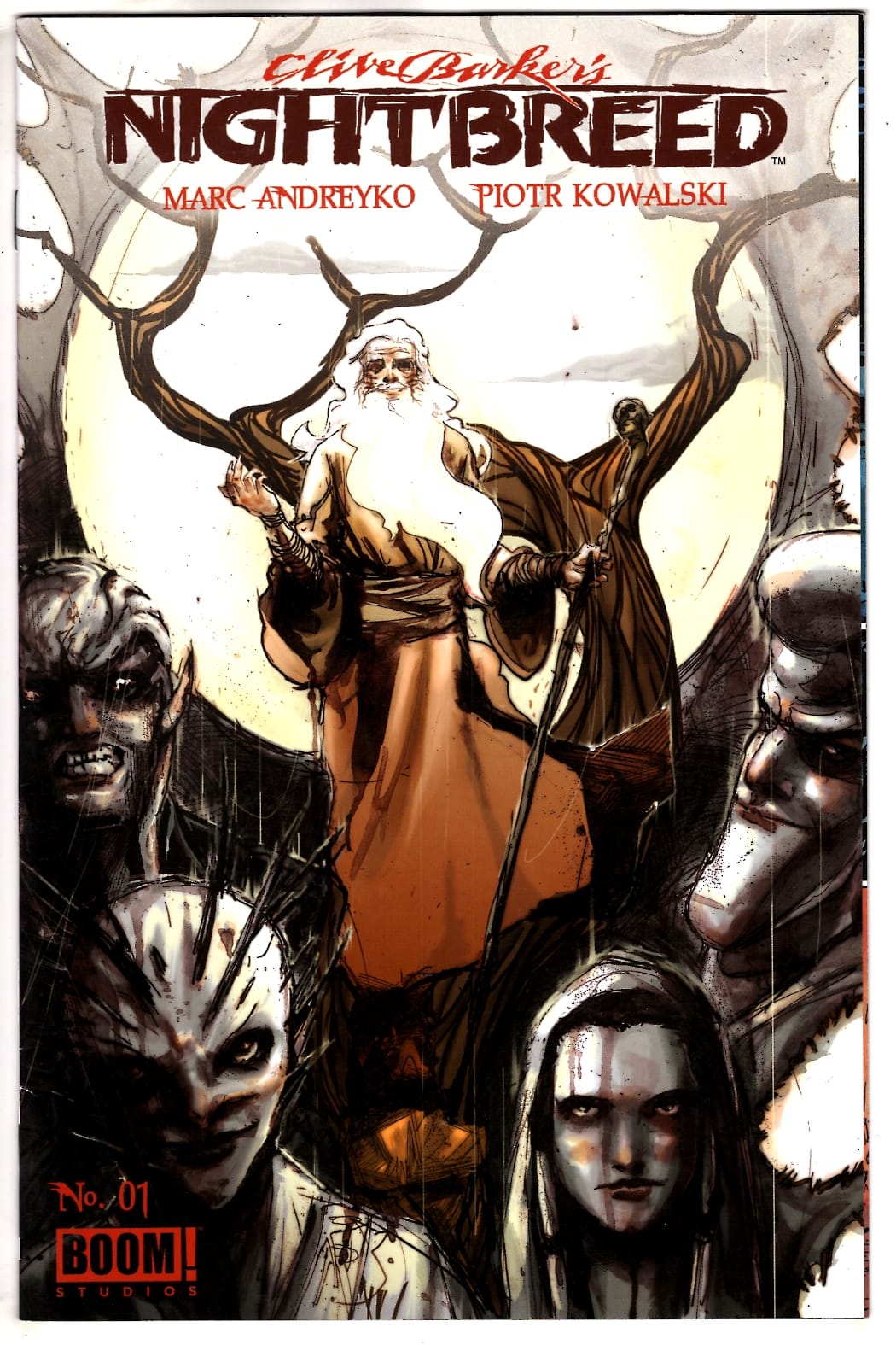 BOOM! STUDIOS COMIC BOOK CLIVE BARKERS NIGHTBREED #1 (MR) (VF)