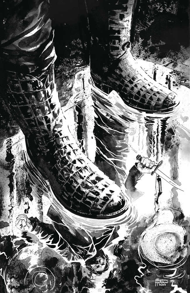 BOOM! STUDIOS COMIC BOOK Crocodile Black #3 (Of 5) Cover D Unlockable Hardman (Mature)