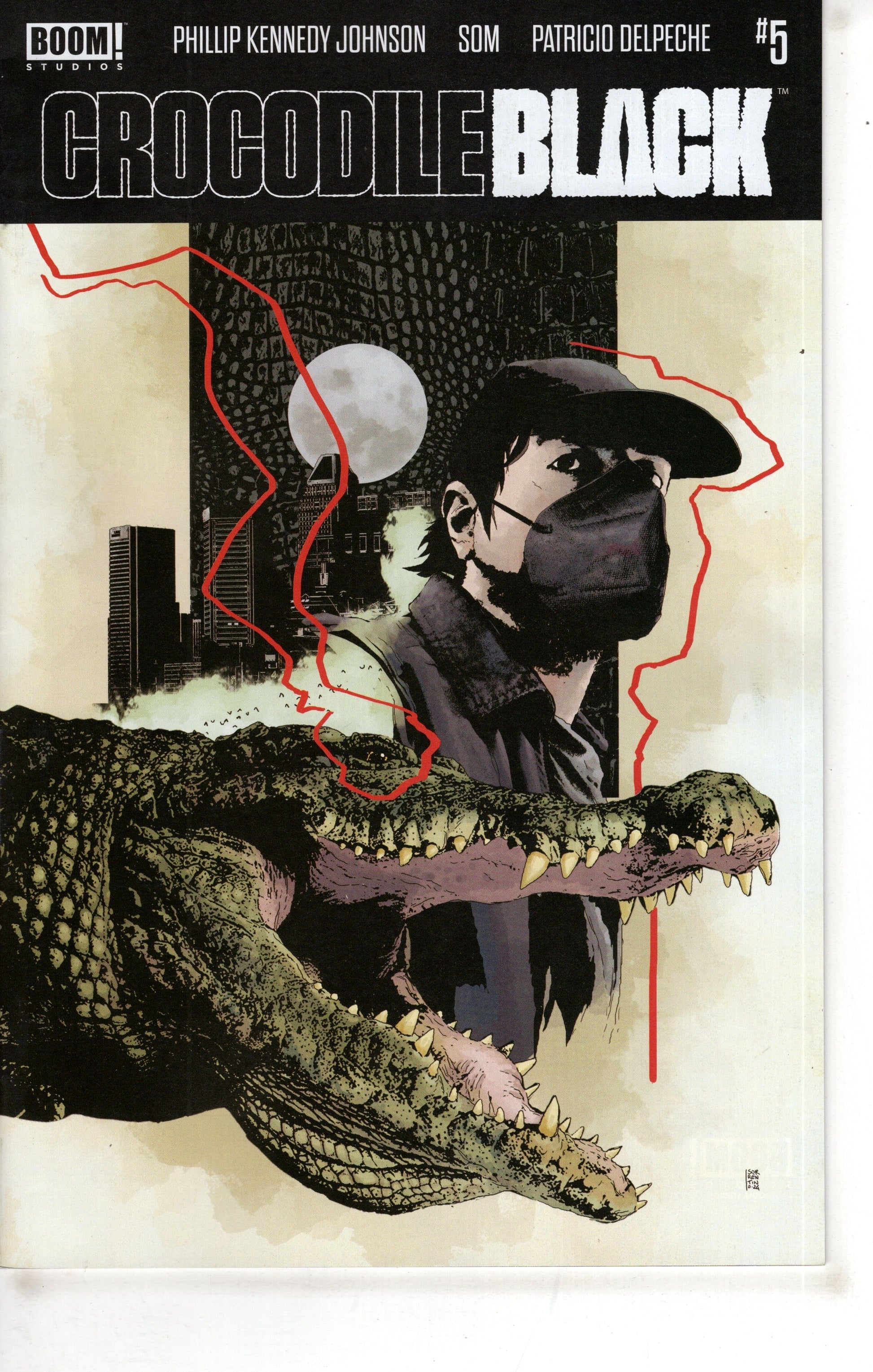 BOOM! STUDIOS COMIC BOOK Crocodile Black #5 (Of 5) Cover A Sorrentino (Mature)
