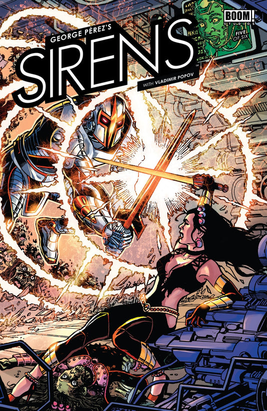 Boom! Studios COMIC BOOK George Perez's Sirens #5 (VF/NM)