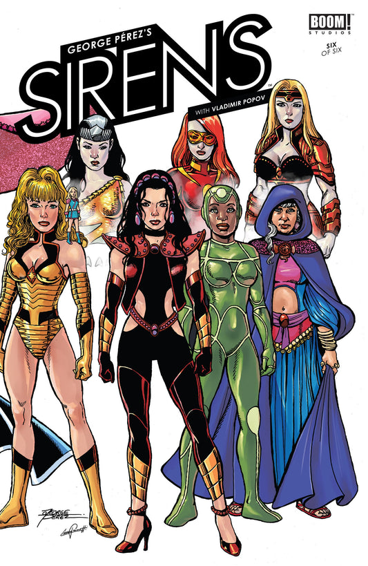 Boom! Studios COMIC BOOK George Perez's Sirens #6 (VF/NM)