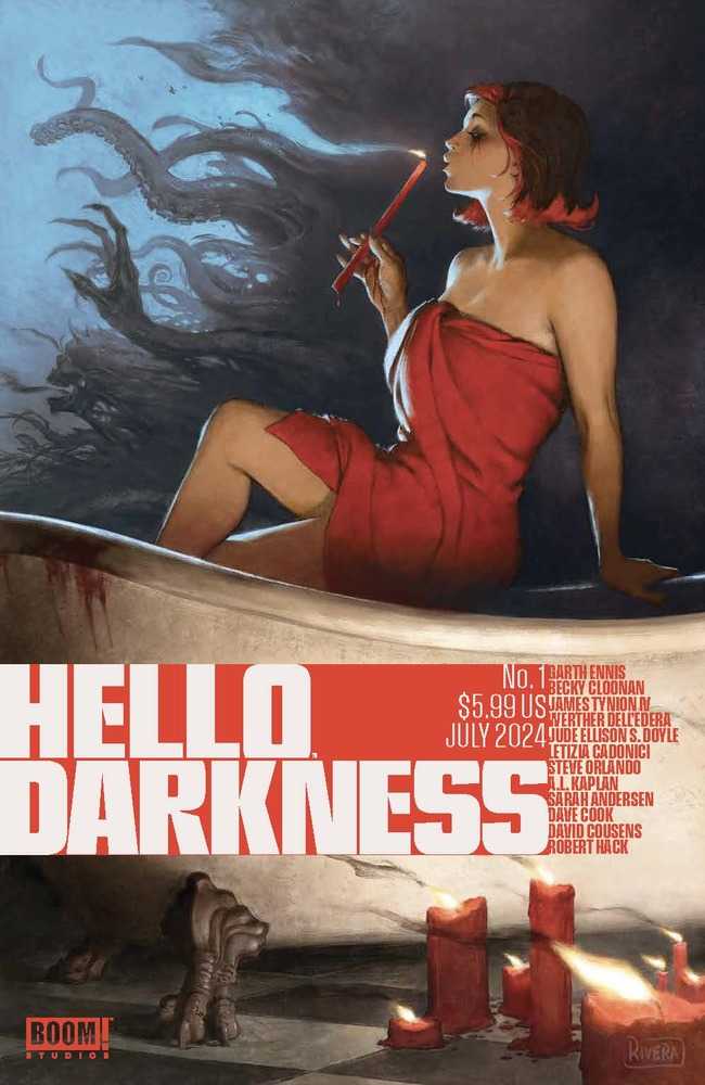 BOOM! STUDIOS COMIC BOOK Hello Darkness #1 Cover A Rivera (Mature)