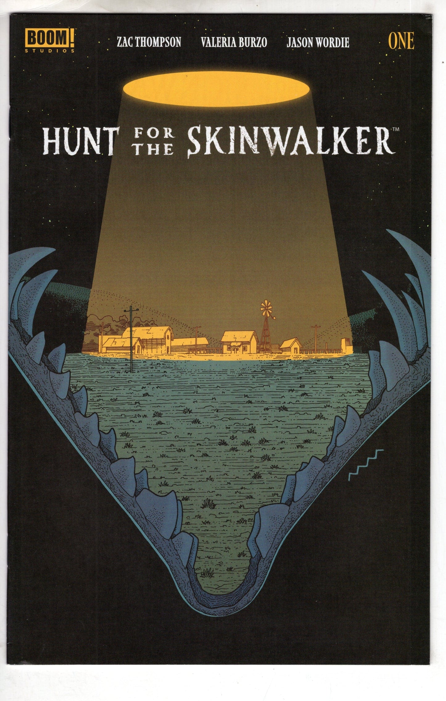 BOOM! STUDIOS COMIC BOOK Hunt for the Skinwalker #1 BOOM! Direct Reserve Exclusive