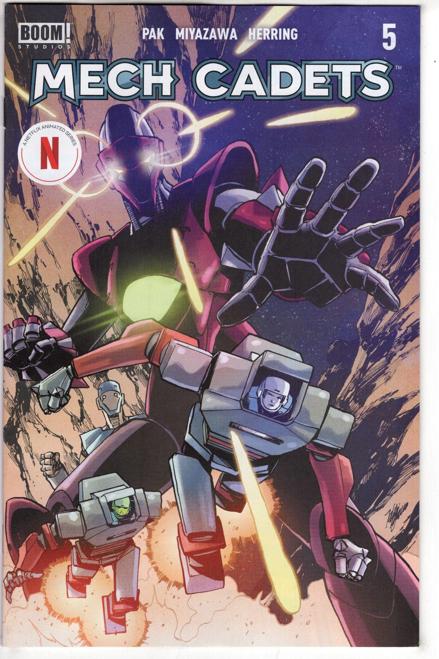 BOOM! STUDIOS COMIC BOOK Mech Cadets #5 (Of 6) Cover A Miyazawa & Herring