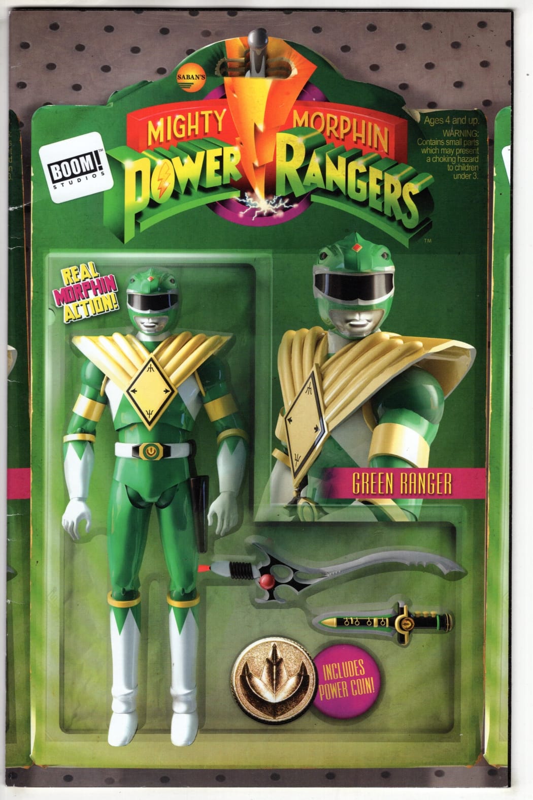 BOOM! STUDIOS COMIC BOOK MIGHTY MORPHIN POWER RANGERS #1   (NOT A TOY) (VG/FN)