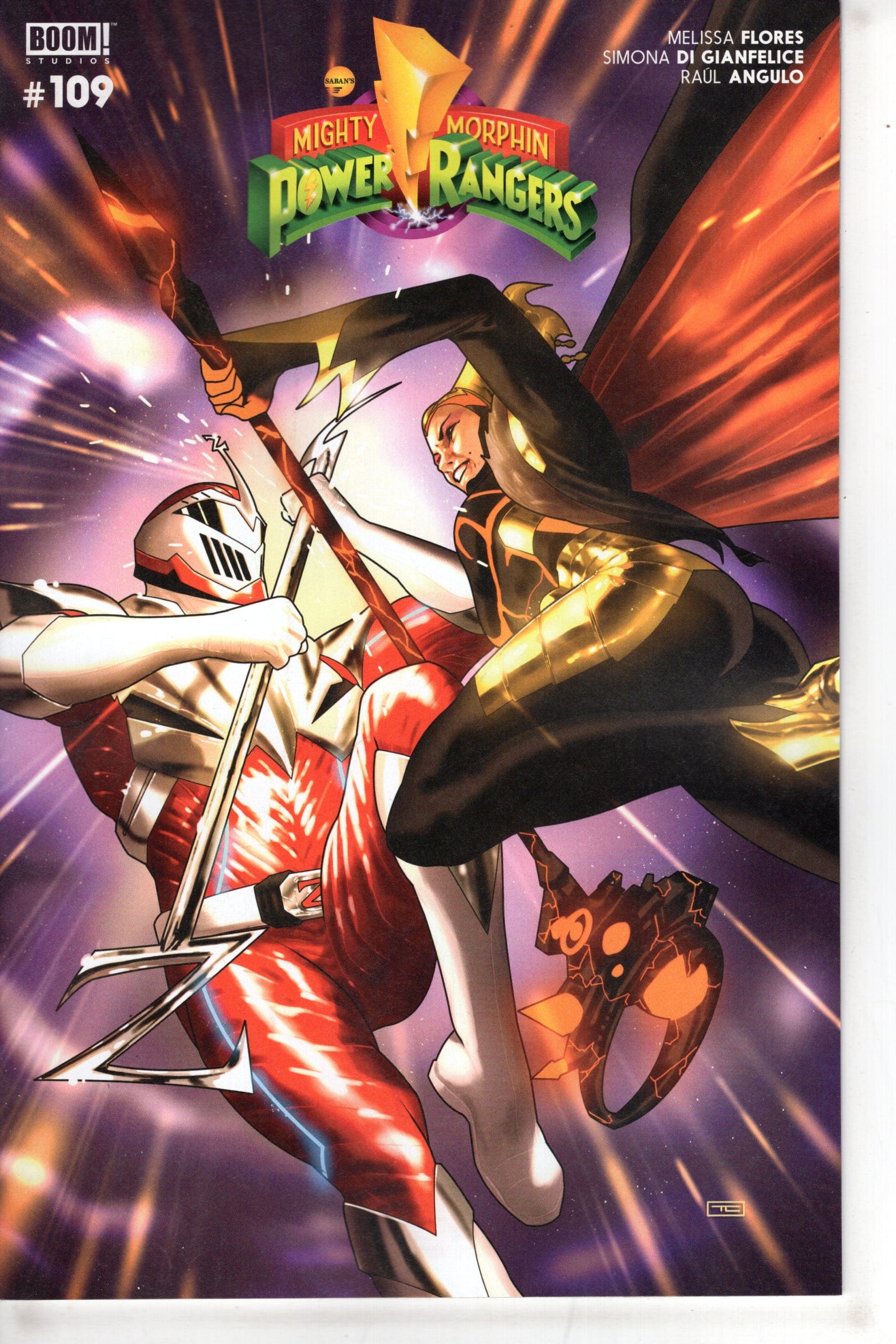 BOOM! STUDIOS COMIC BOOK Mighty Morphin Power Rangers #109 Cover A Clarke