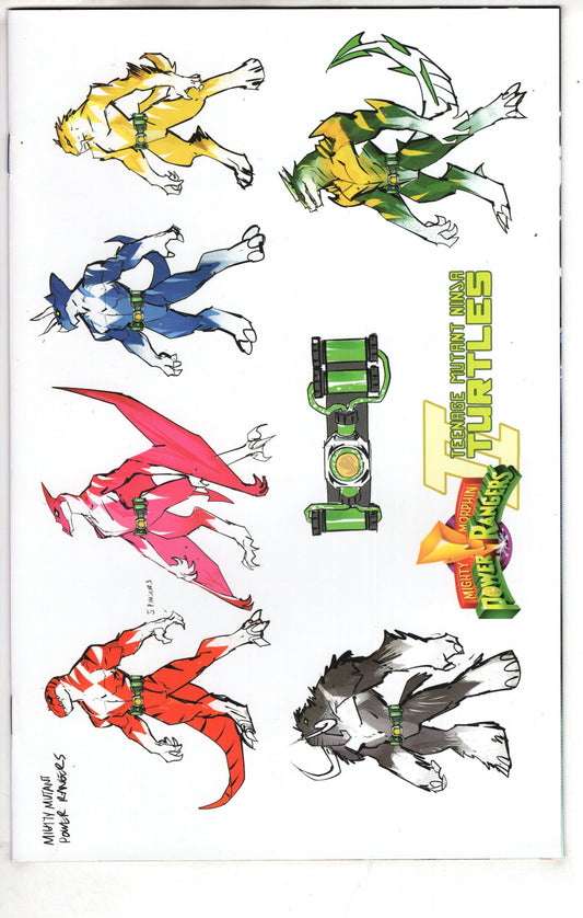 BOOM! STUDIOS COMIC BOOK Mighty Morphin Power Rangers / Teenage Mutant Ninja Turtles II #5 BOOM! Direct Reserve Exclusive