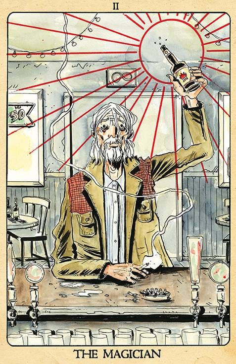 BOOM! STUDIOS COMIC BOOK Minor Arcana #2  CVR C 10 COPY TAROT CARD INCV LEMIRE