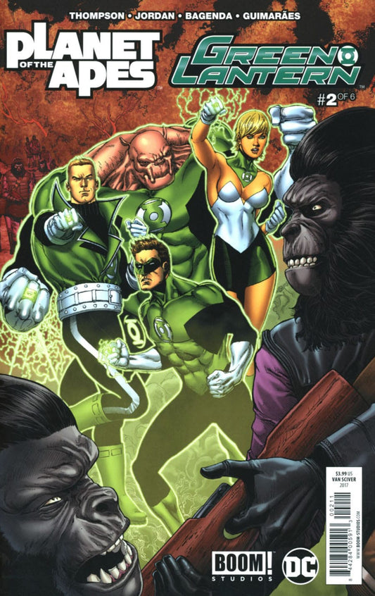 Boom! Studios COMIC BOOK Planet of the Apes/Green Lantern #2 - CVR A (VF/NM)