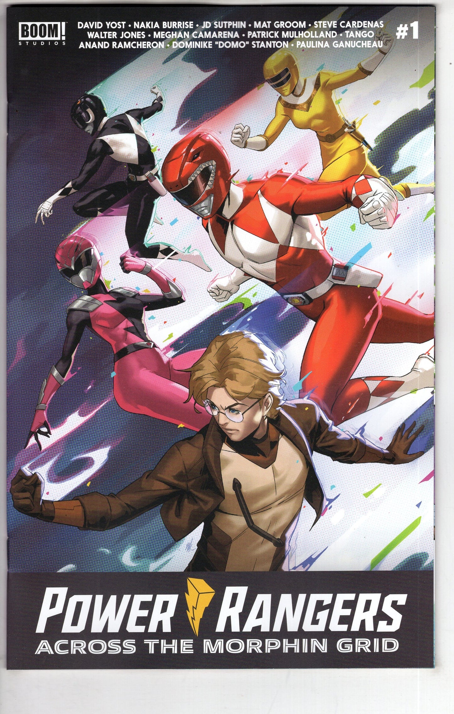 BOOM! STUDIOS COMIC BOOK Power Rangers Across The Morphin Grid #1 Cover A Ejikure