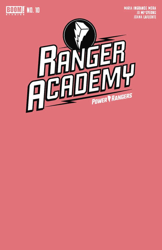 BOOM! STUDIOS COMIC BOOK Ranger Academy #10 Cover B Pink Blank Sketch Variant (VF/NM)