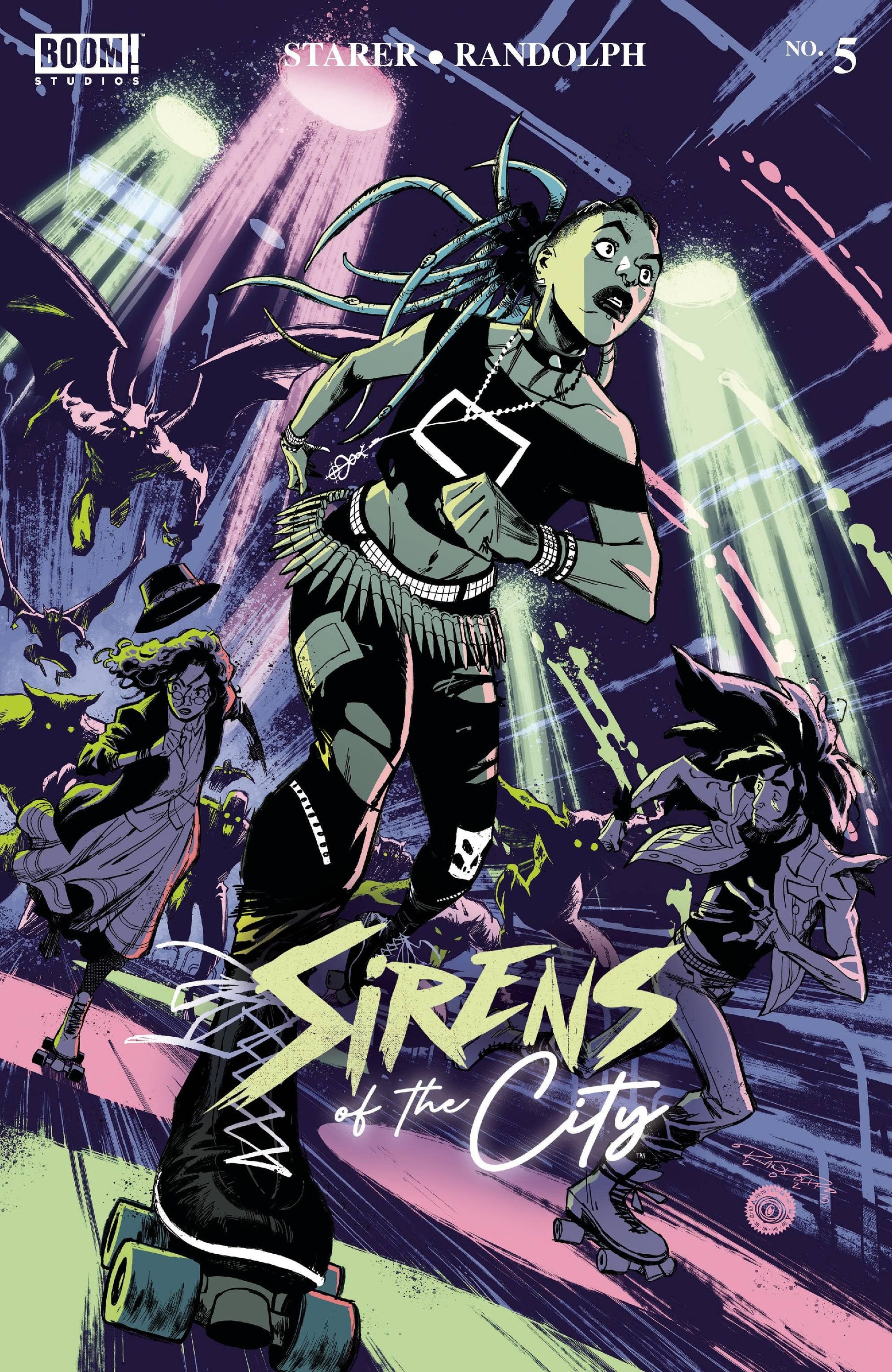 BOOM! STUDIOS COMIC BOOK SIRENS OF THE CITY #5 (OF 6) CVR A RANDOLPH