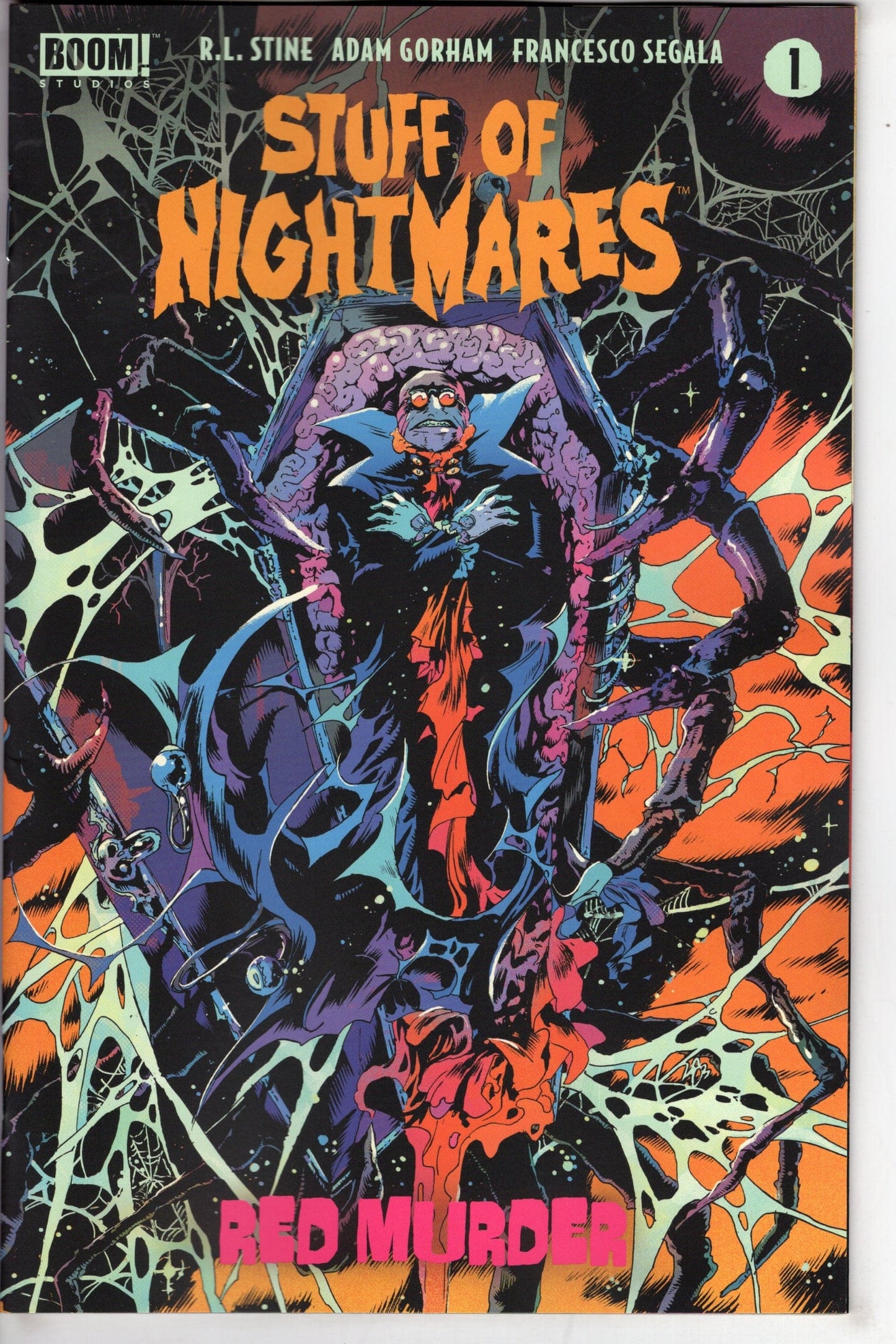 BOOM! STUDIOS COMIC BOOK Stuff Of Nightmares: Red Murder # 1 Cover F 5 Copy Variant Edition Kaplan