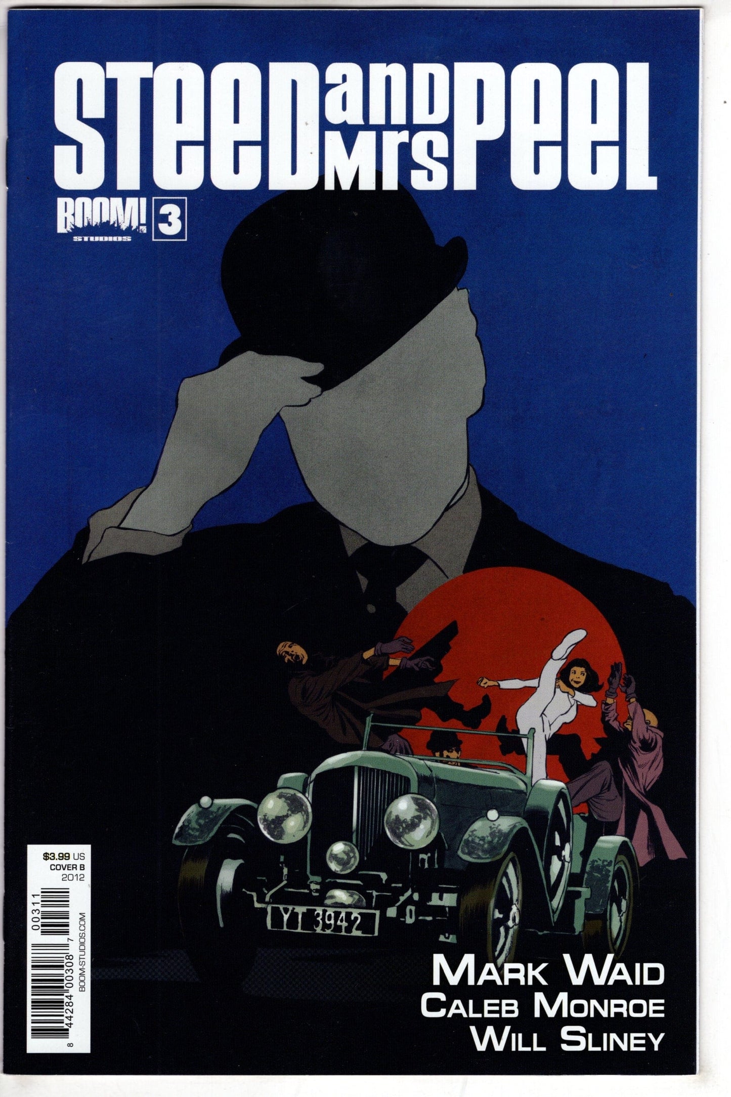 BOOM! STUDIOS Comics Steed And Mrs Peel Ongoing #3 CVR B