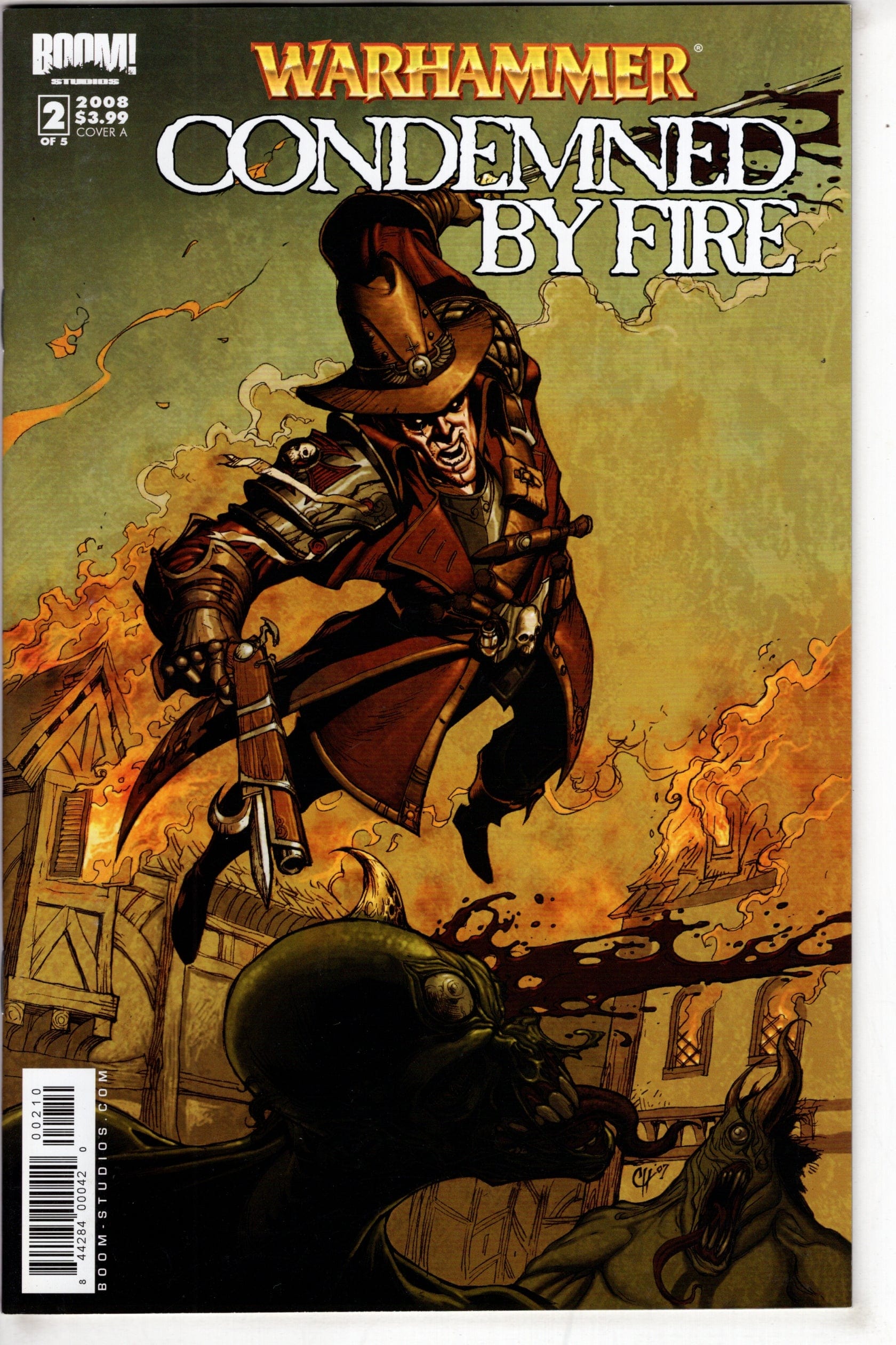 BOOM! STUDIOS Comics WARHAMMER CONDEMNED BY FIRE #2 (OF 5) CVR A
