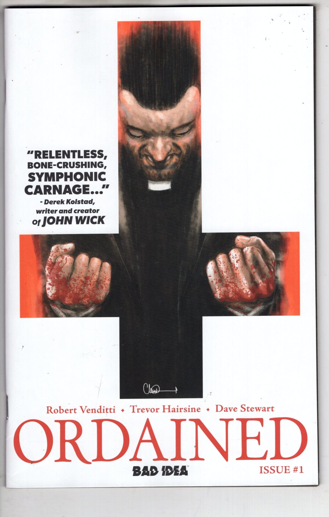 Boom! Studios NEW THIS WEEK ORDAINED #1 (OF 3) CVR B CHARLIE ADLARD VAR