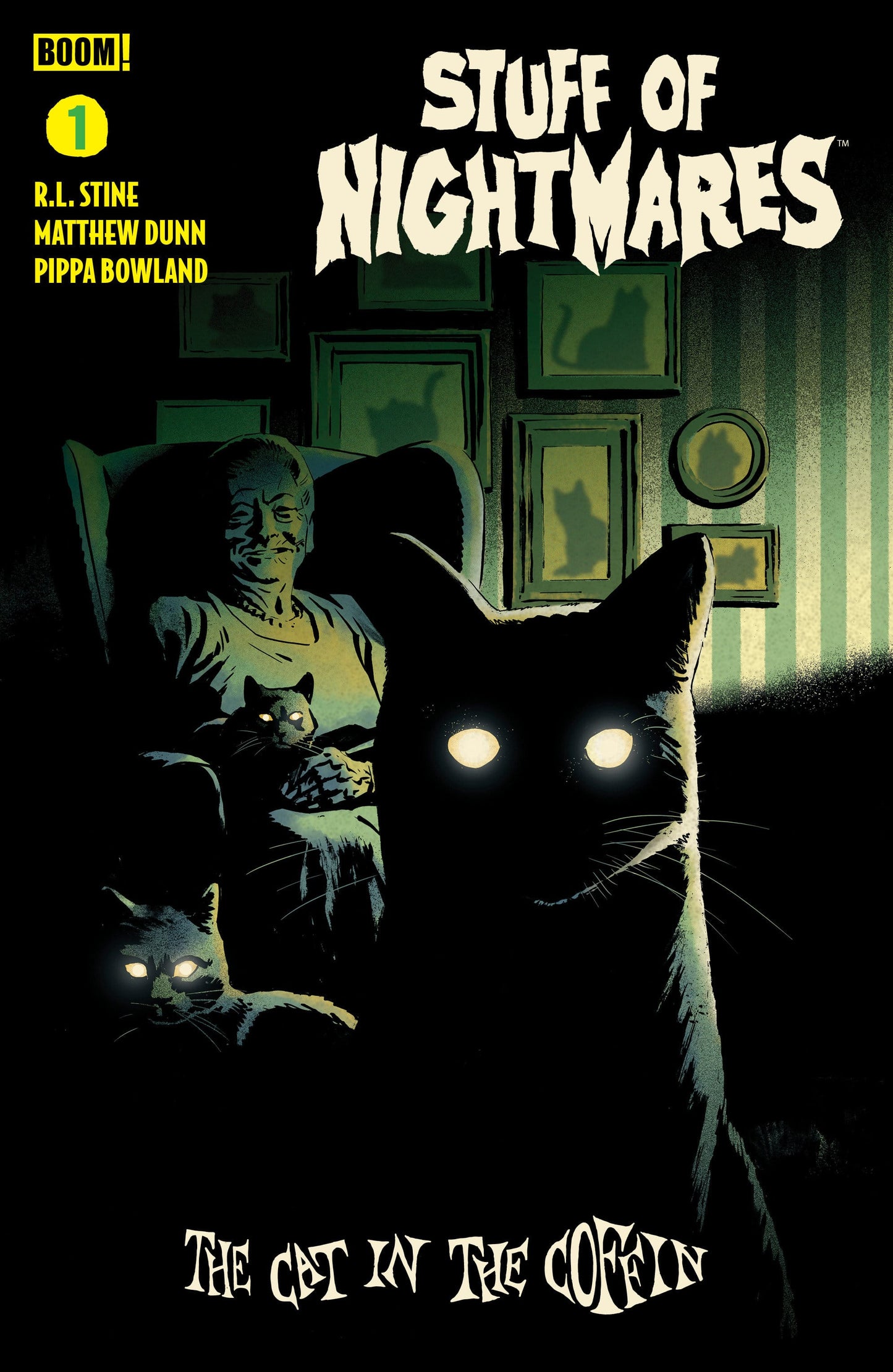 BOOM! Studios NEW THIS WEEK Stuff of Nightmares: The Cat in the Coffin #1 C Homage Variant (Dressed, Gorham) (VF/NM)