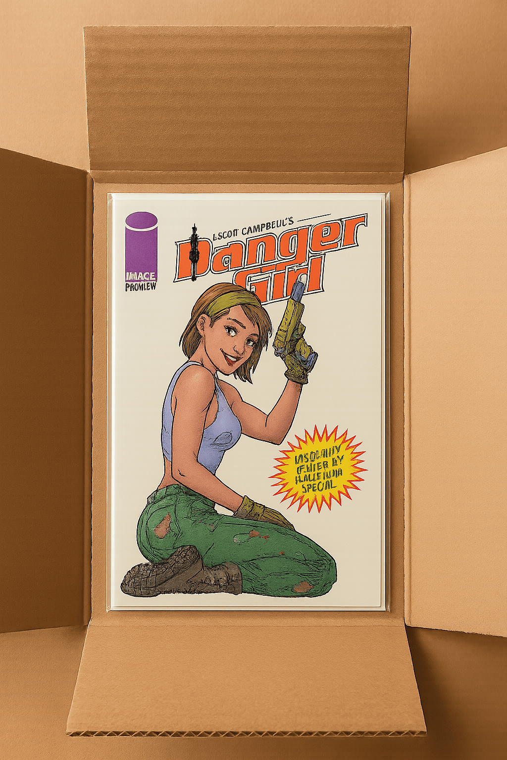 CGD SUPPLIES CGD T-FOLD COMIC MAILER (PACK OF 25)