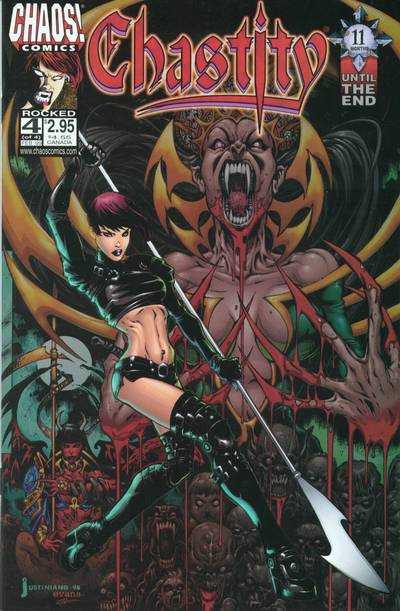 Chaos! Comics COMIC BOOK Chastity: Rocked #4 (VF/NM)