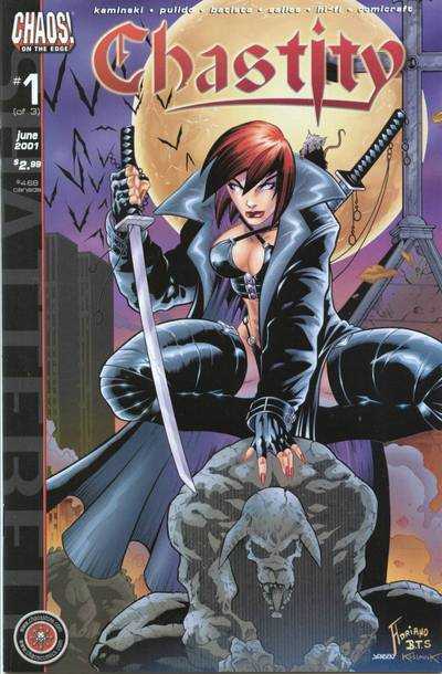 Chaos! Comics COMIC BOOK Chastity: Shattered #1 (VF/NM)