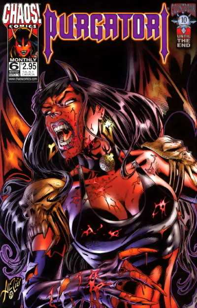 Chaos! Comics COMIC BOOK Purgatori #6 (VF/NM)