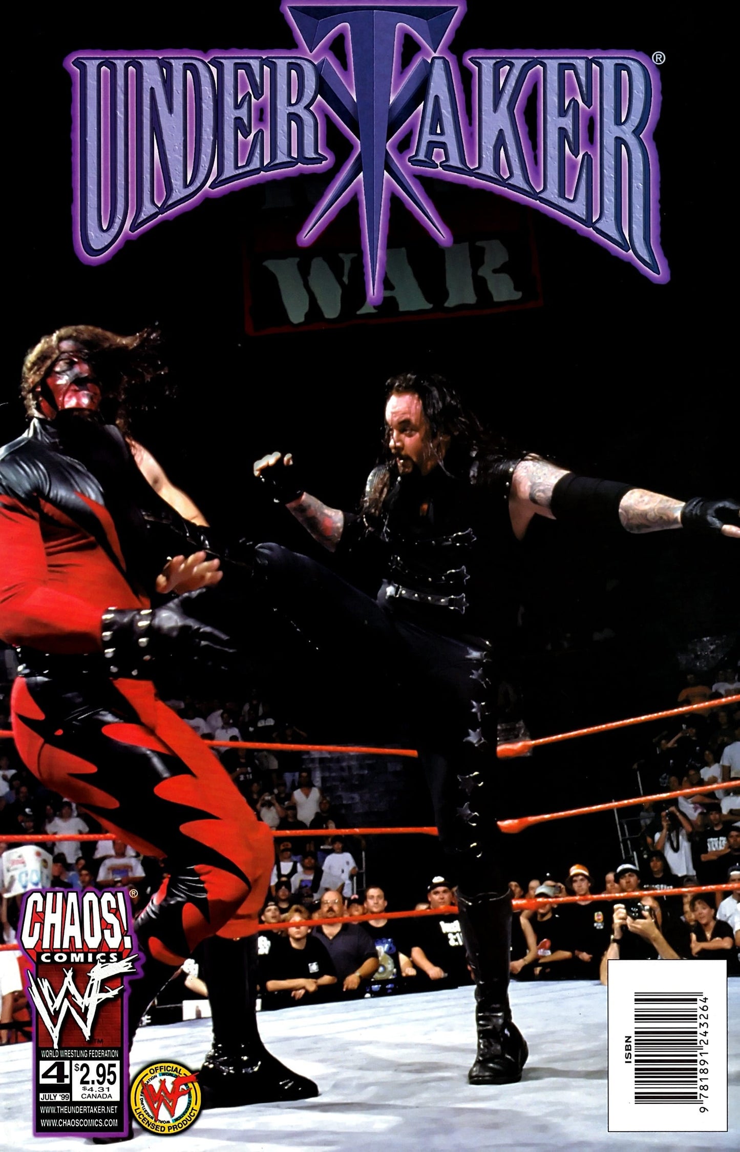 Chaos! Comics COMIC BOOK Undertaker #4 B (VF/NM)