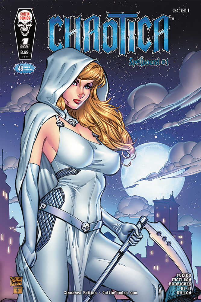 COFFIN COMICS COMIC BOOK Chaotica Spellbound #1 One Shot Cover A Debalfo Standard (Mature)