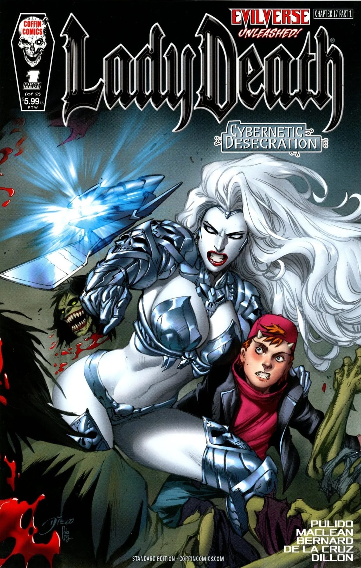 Coffin Comics COMIC BOOK Lady Death: Cybernetic Desecration #1 - CVR A (VF/NM)