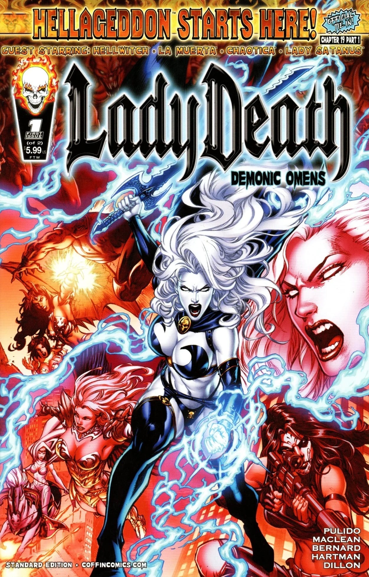 Coffin Comics COMIC BOOK Lady Death: Demonic Omens #1 - CVR A (VF/NM)