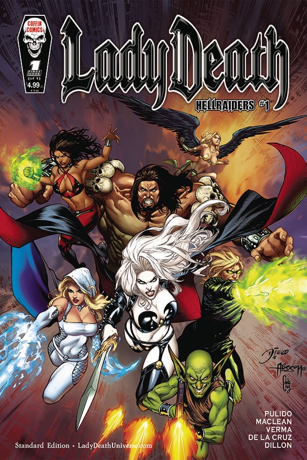 Coffin Comics COMIC BOOK Lady Death: Hellraiders #1 - CVR A (VF/NM)