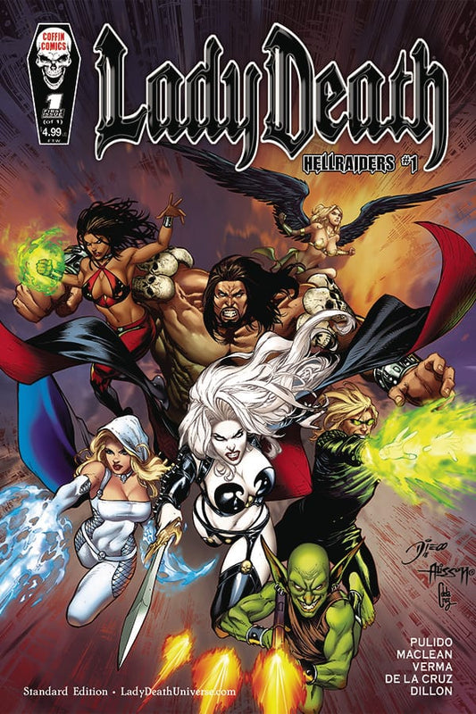 Coffin Comics COMIC BOOK Lady Death: Hellraiders #1 - CVR A (VF/NM)