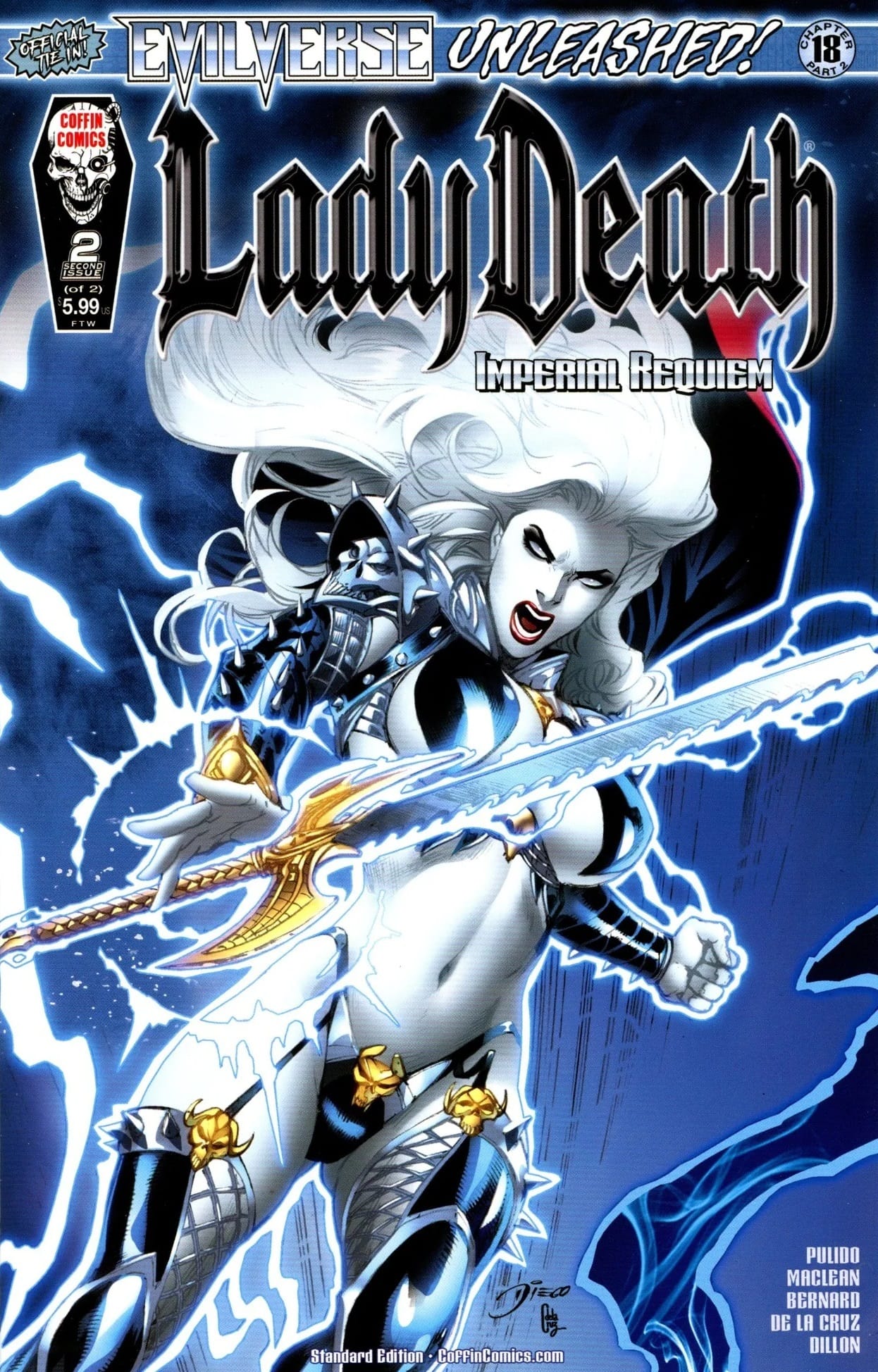 Coffin Comics COMIC BOOK Lady Death: Imperial Requiem #2 - CVR A (VF/NM)