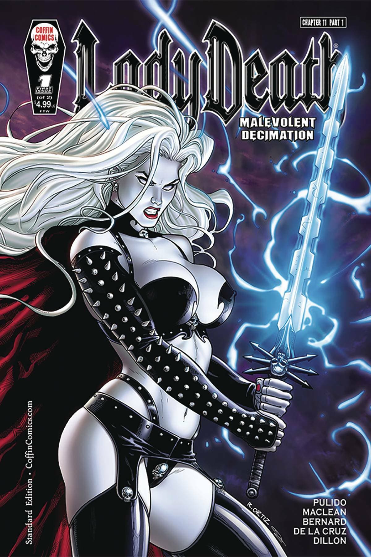 Coffin Comics COMIC BOOK Lady Death: Malevolent Decimation #1 - CVR A SIGNED (VF/NM)